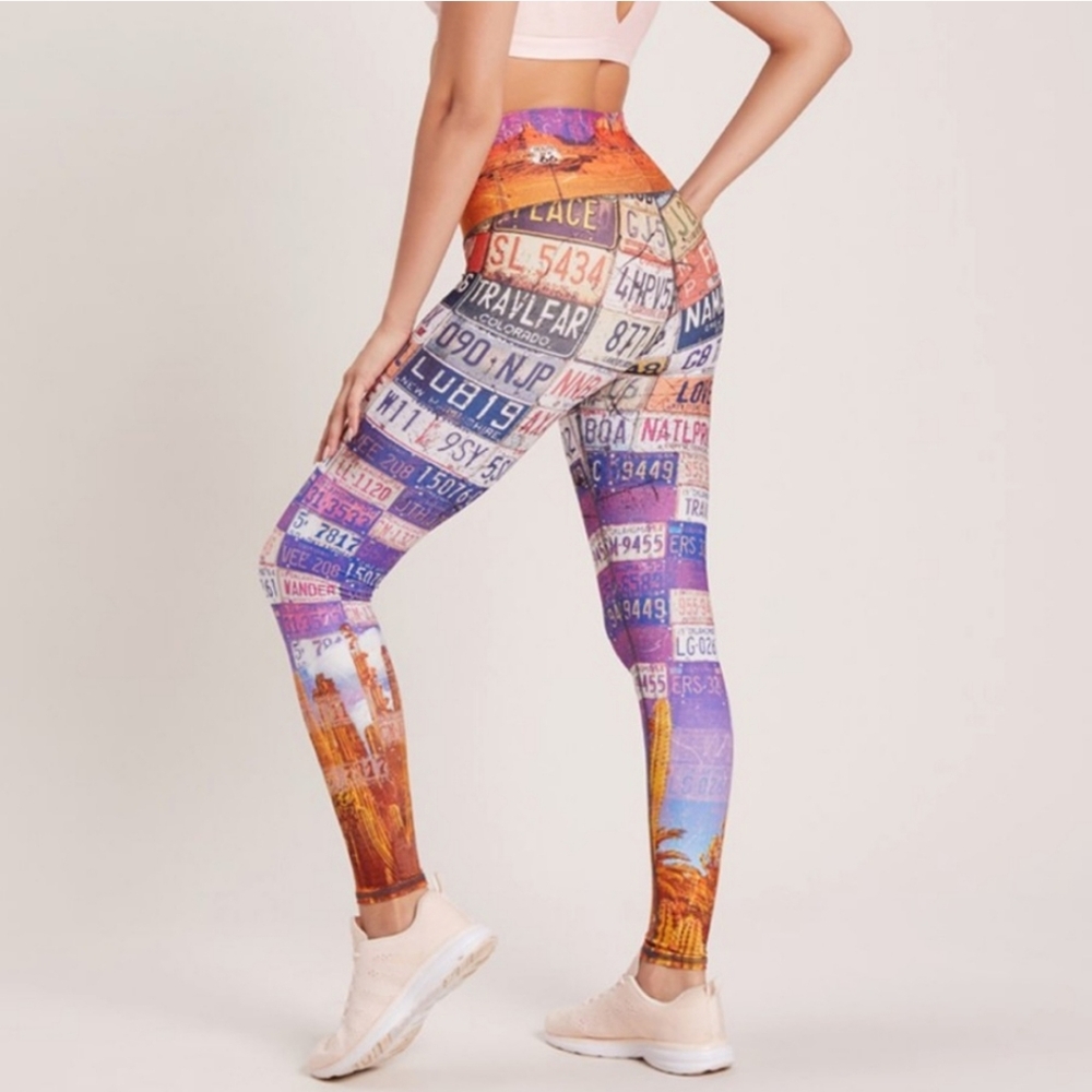 Niyama Sol Zzyzx leggings XS FULL LENGTH NWT YOGA PANTS